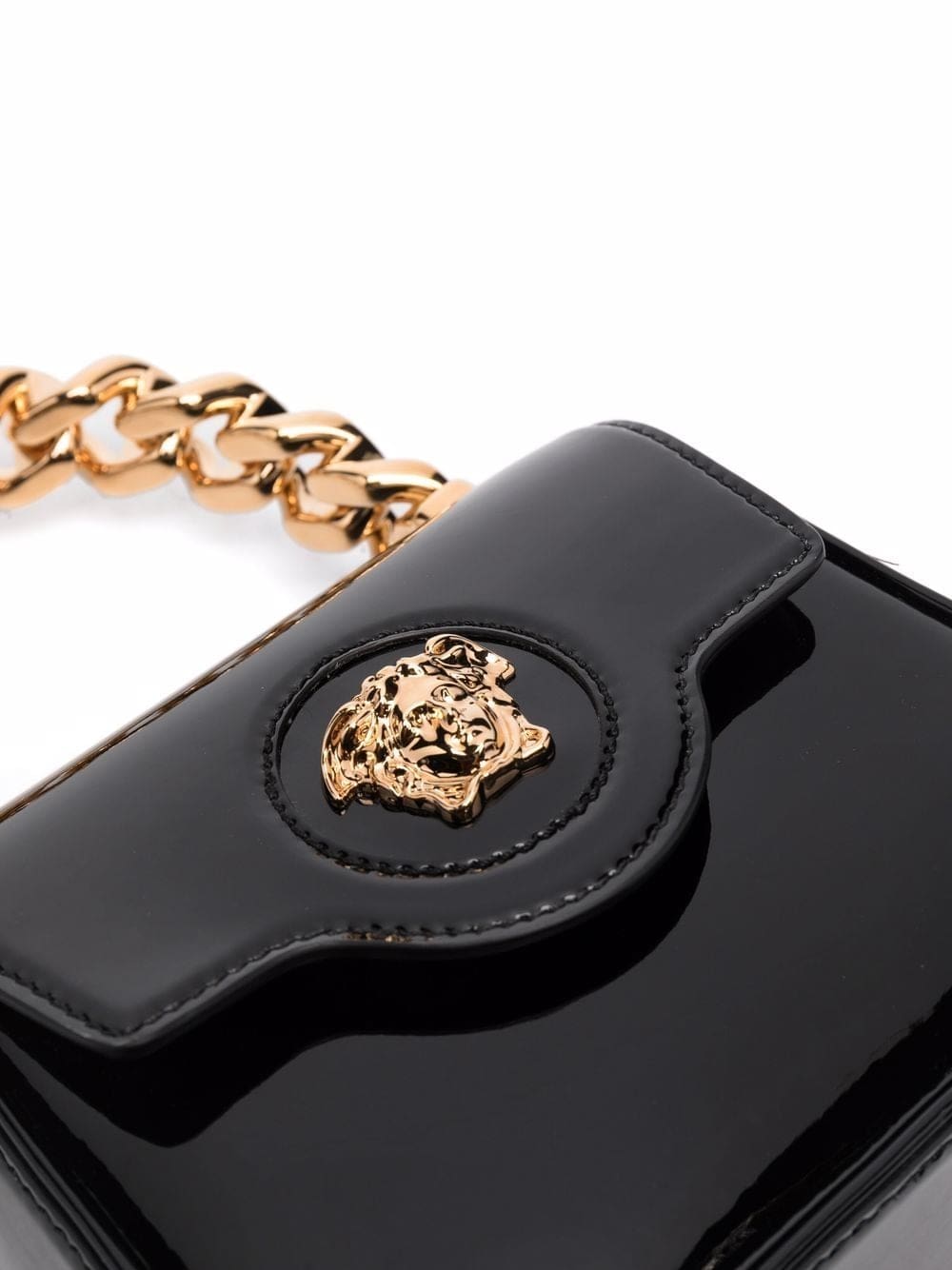 Versace La Medusa patent mini bag - Image 4