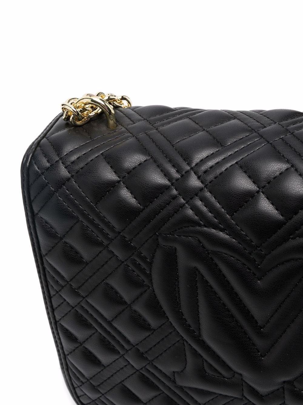 Love Moschino quilted logo shoulder bag - Image 4
