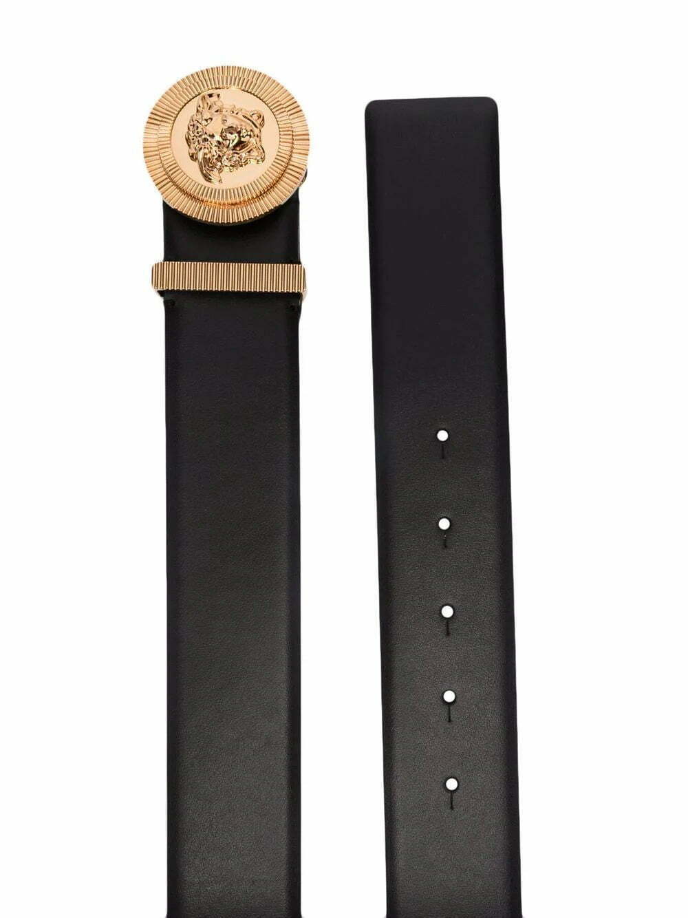 Versace La Medusa logo-buckle belt - Image 2