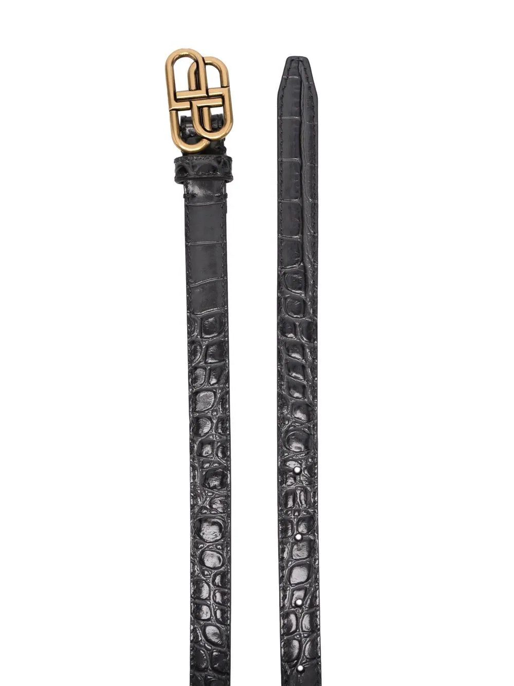 Balenciaga logo-buckle belt - Image 2