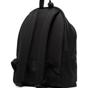 Saint Laurent City leather-trimmed backpack