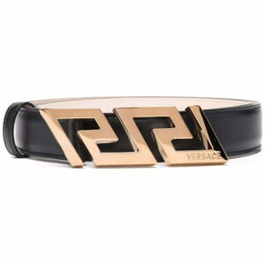 Versace  logo plaque belt
