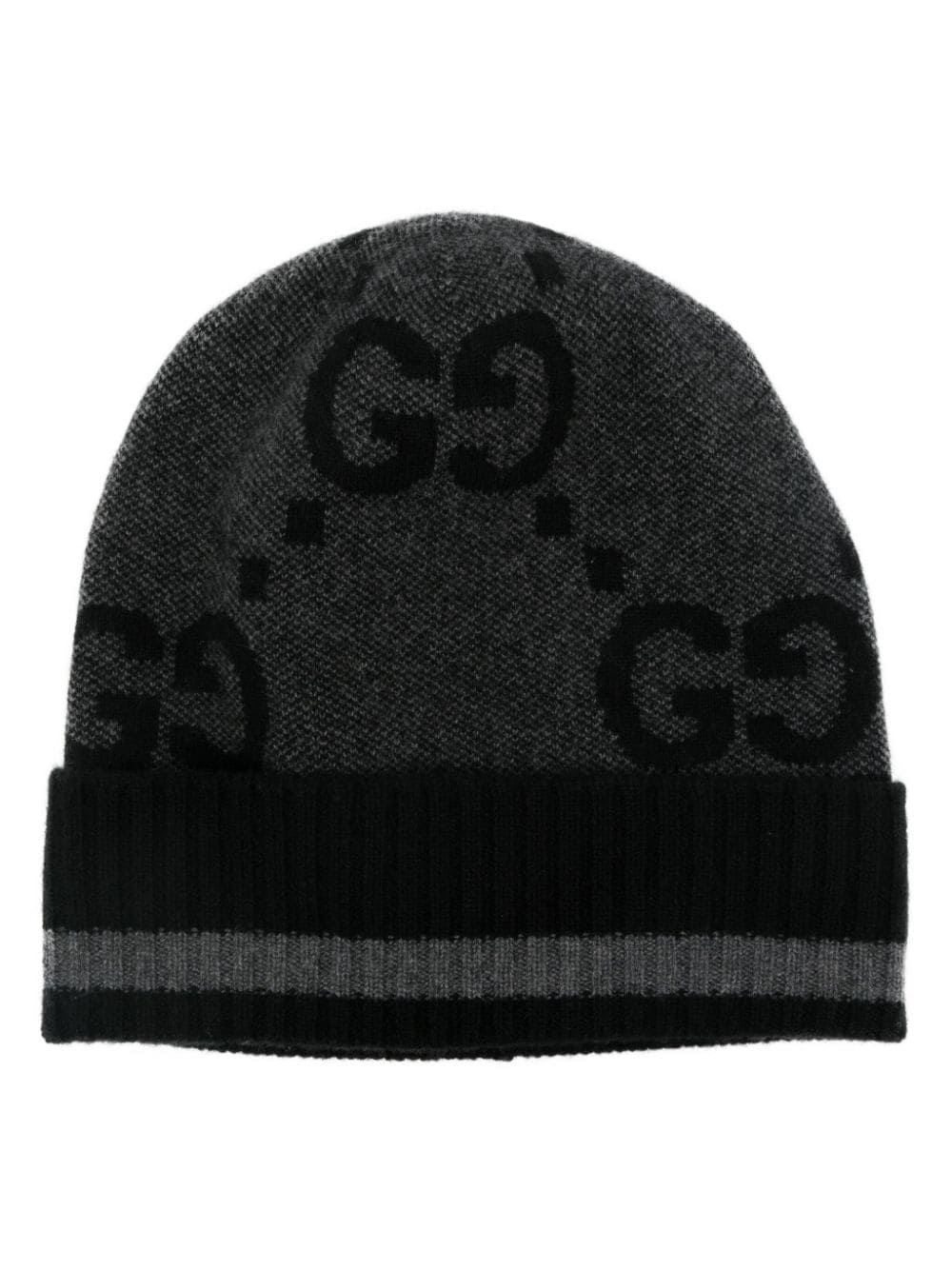 Gucci intarsia-knit logo beanie