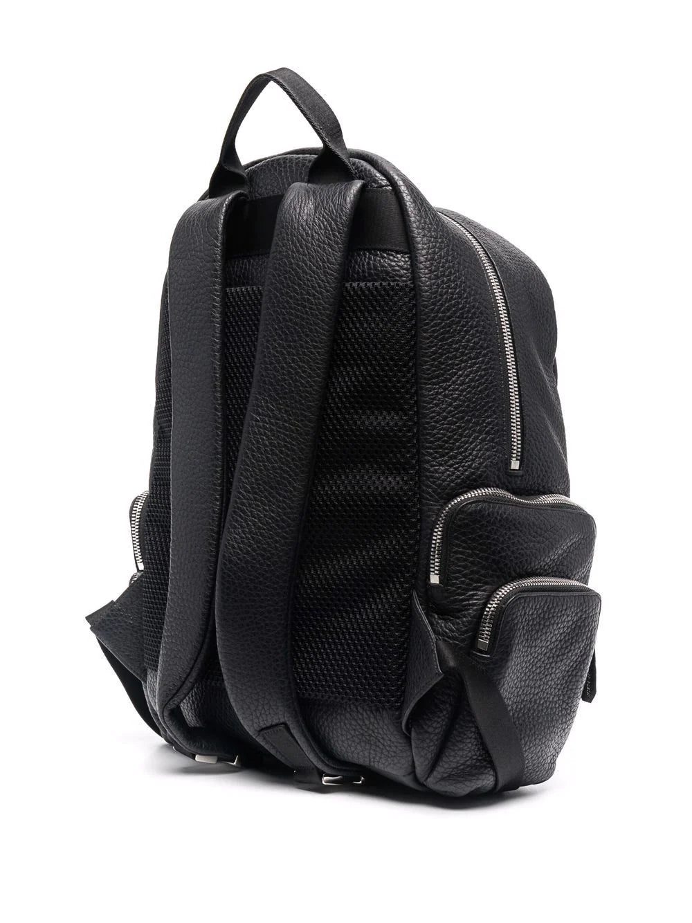 Phillip plein embossed-logo leather backpack - Image 3