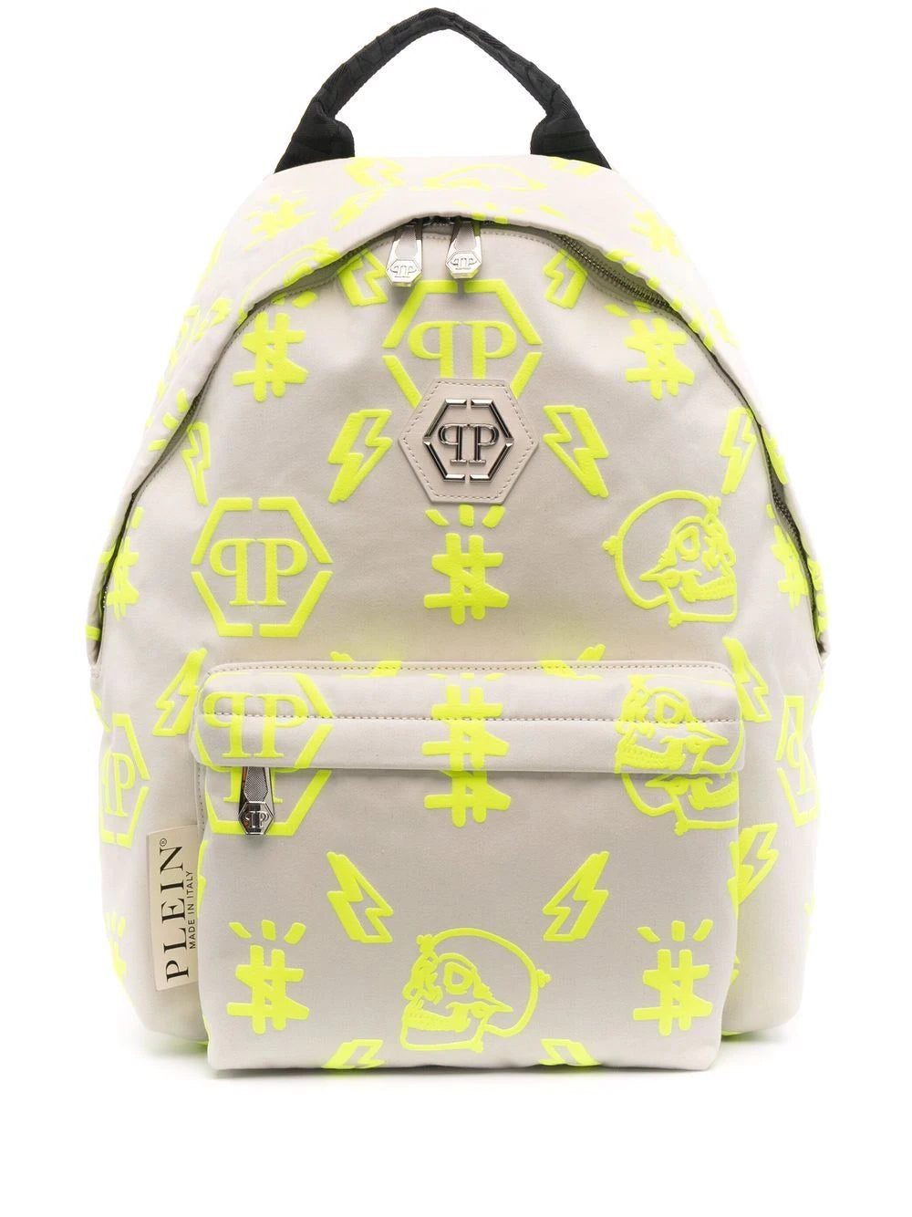 Phillip plein embossed-logo print backpack