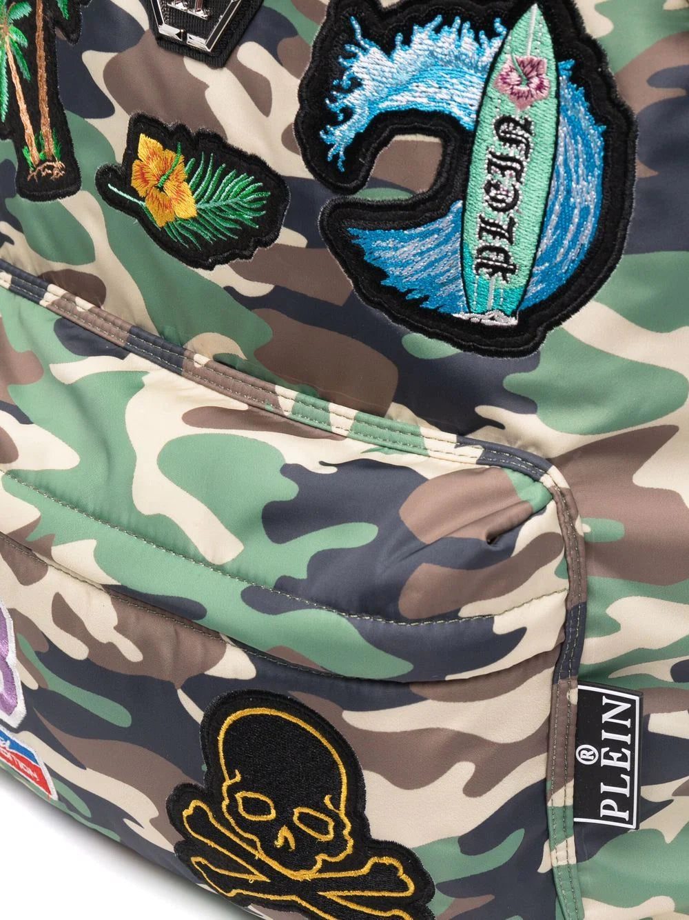 Phillip plein mixed-patches backpack - Image 4