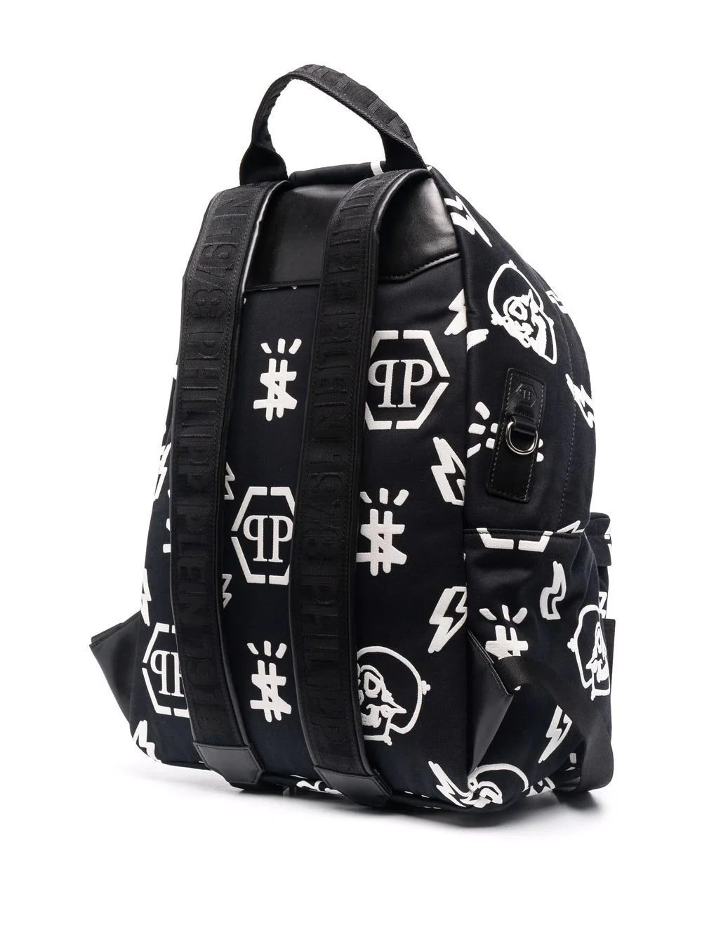 Phillip plein Icon Plein embossed-logo backpack - Image 3