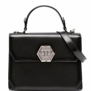 Philipp Plein hexagon logo tote bag
