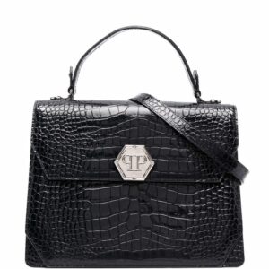 Philipp Plein embossed logo tote bag