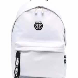 Philipp Plein hexagon logo backpack
