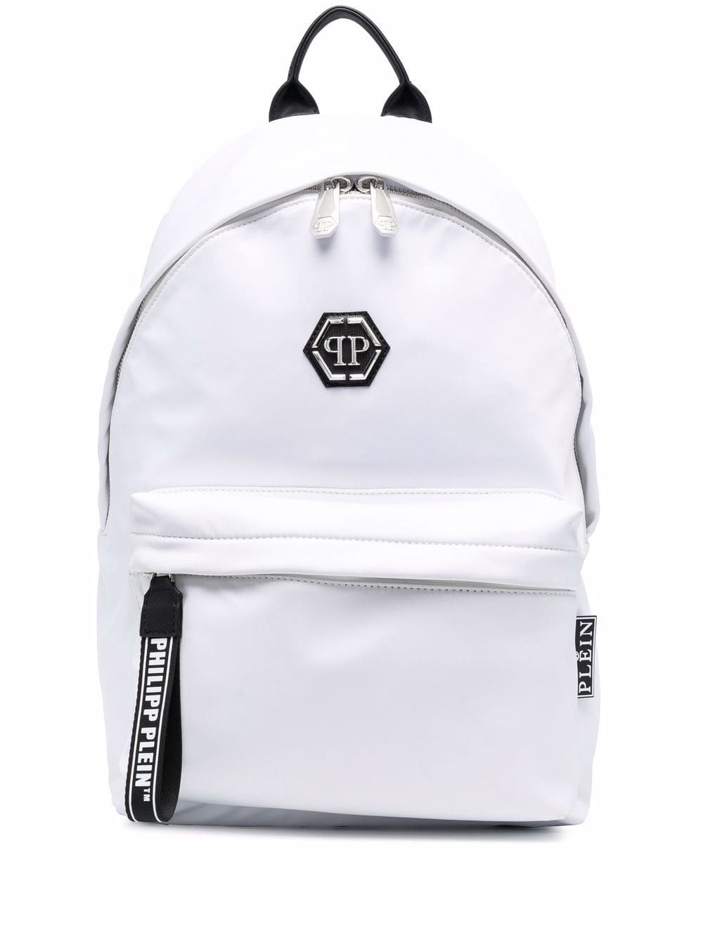 Philipp Plein hexagon logo backpack
