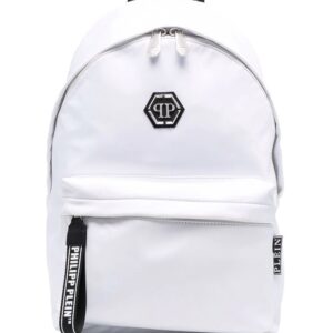 Phillip plein hexagon logo backpack