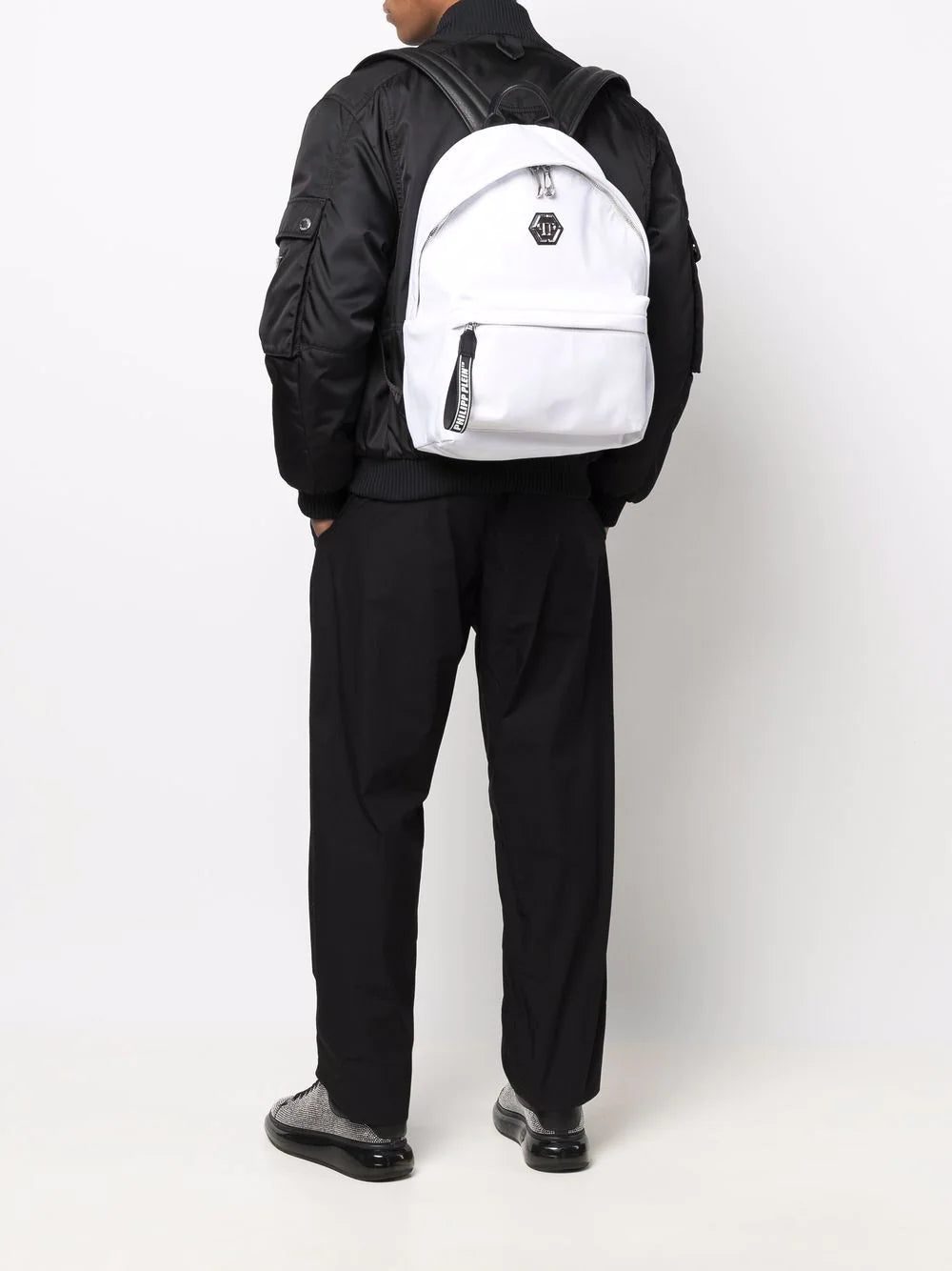 Phillip plein hexagon logo backpack - Image 2