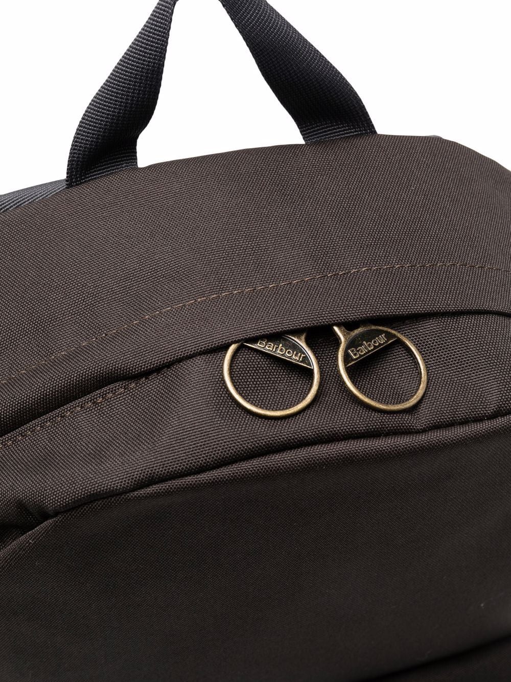 Barbour logo-patch pocket backpacks - Image 4