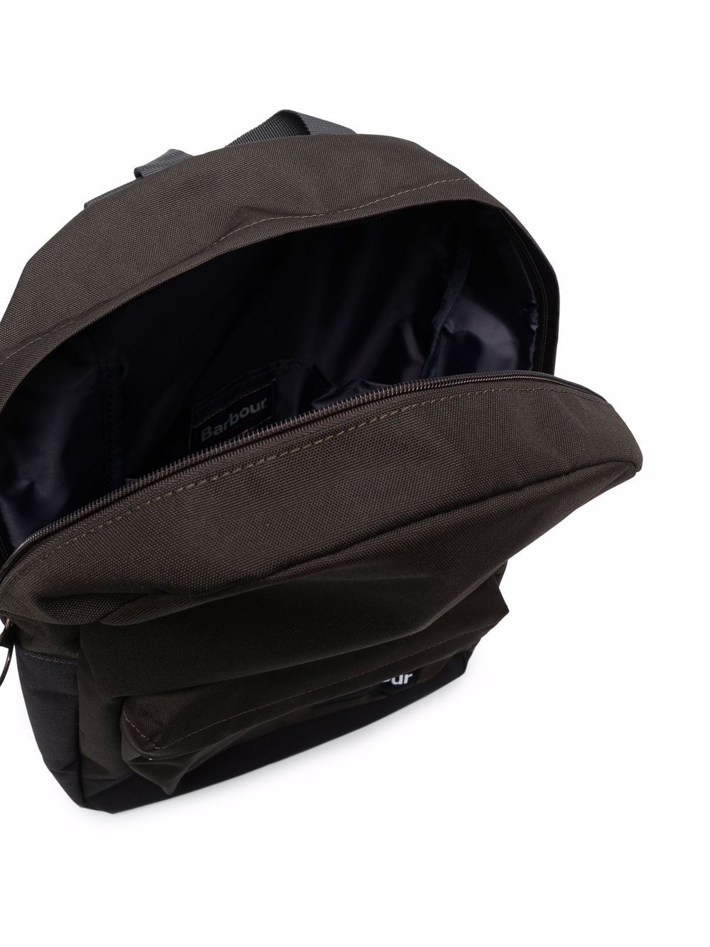 Barbour logo-patch pocket backpacks - Image 5