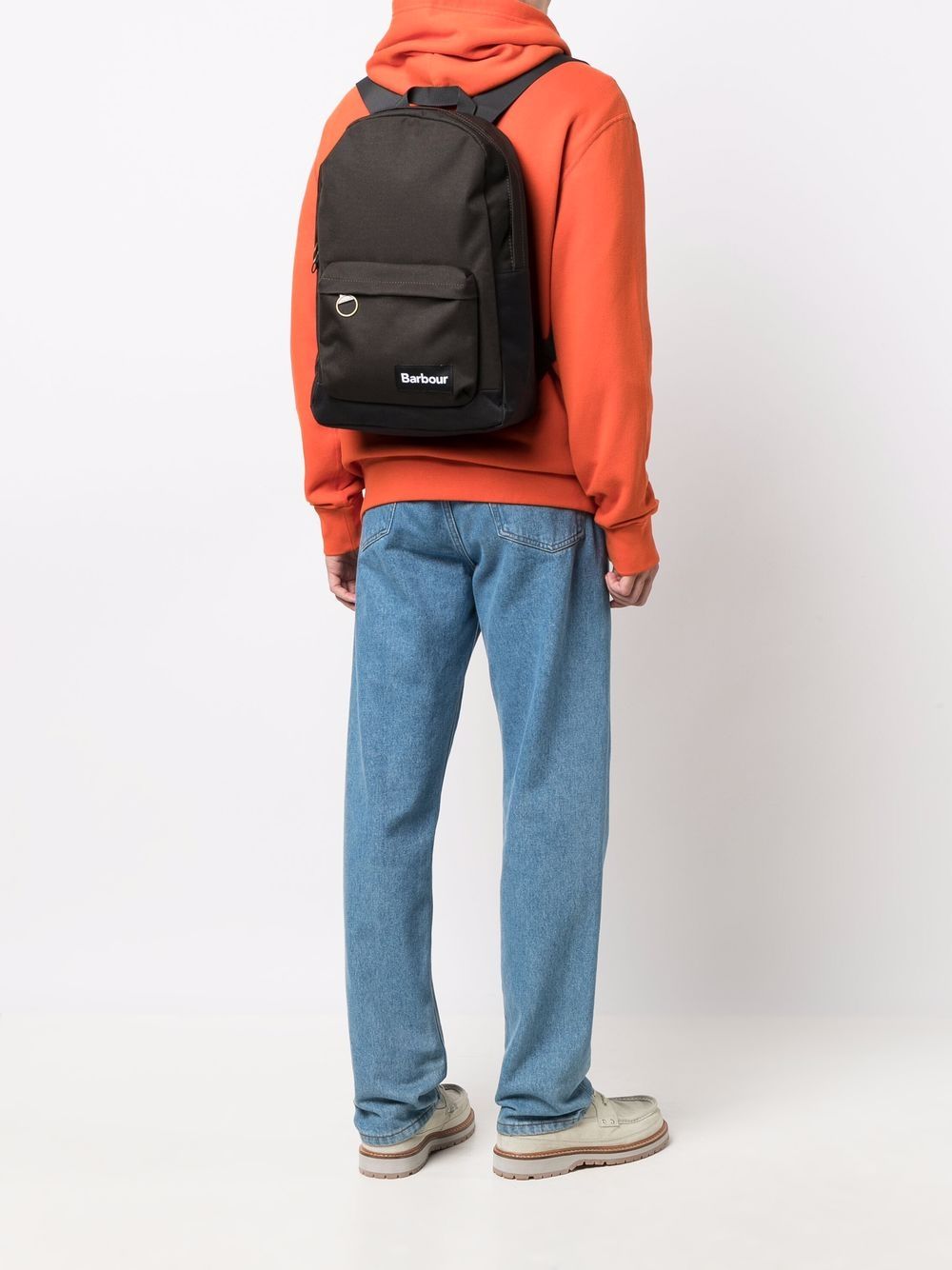 Barbour logo-patch pocket backpacks - Image 2