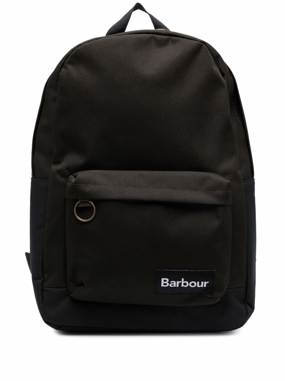 Barbour logo-patch backpack