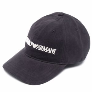 Emporio Armani embroidered-logo baseball cap