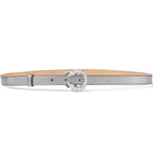 Jimmy Choo  Mini Madeline metallic belt