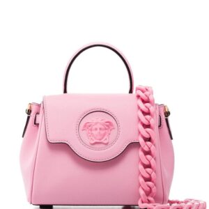 Versace small La Medusa leather tote Bag