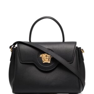 Versace La Medusa leather hand bag