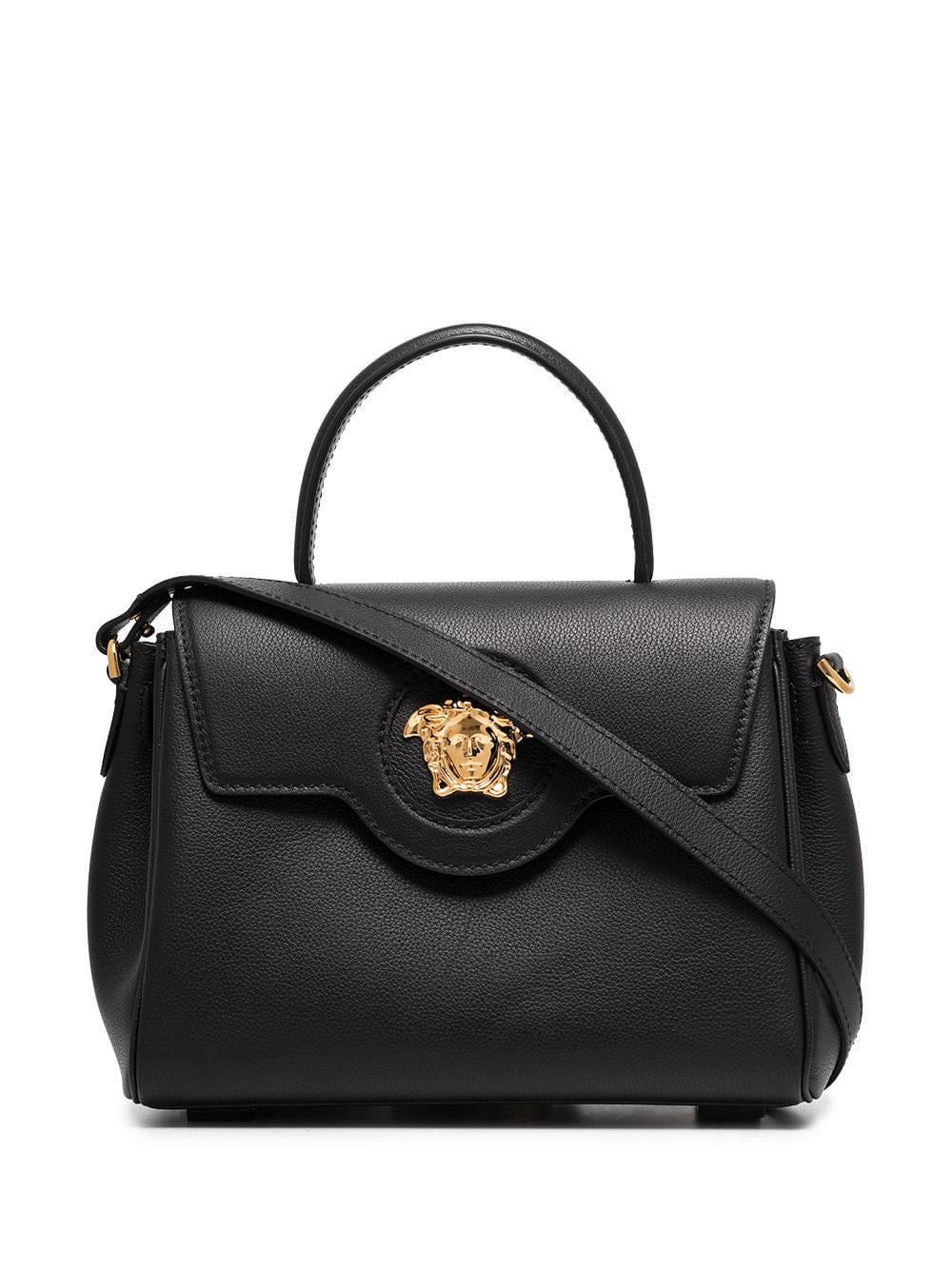 Versace La Medusa leather hand bag