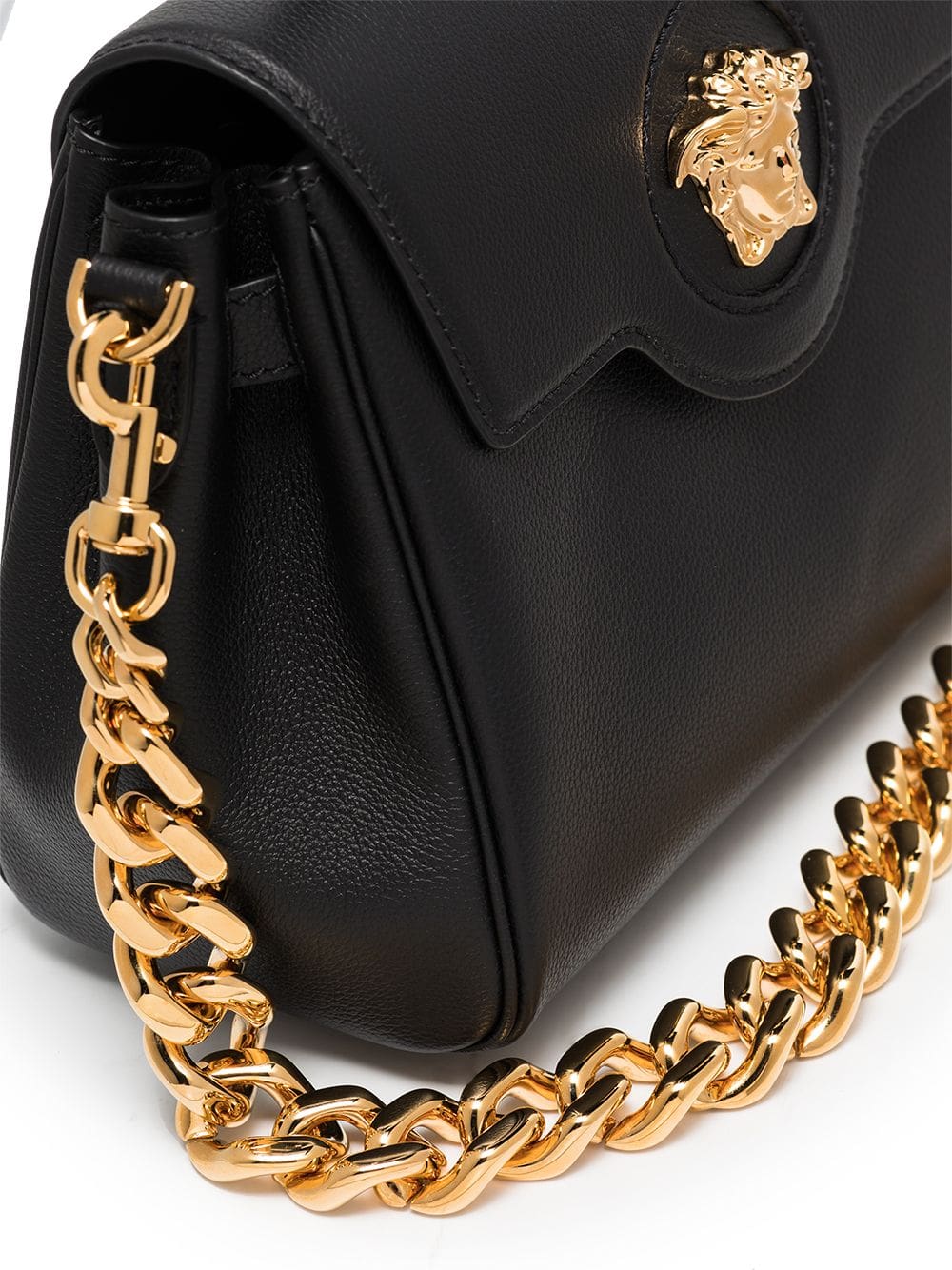 Versace La Medusa leather hand bag - Image 5