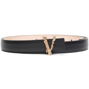 Versace Virtus leather belt