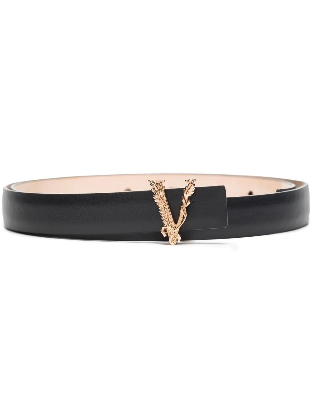 Versace Virtus leather belt