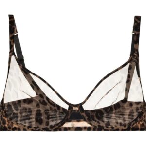 Agent Provocateur  Lucky leopard-print bra