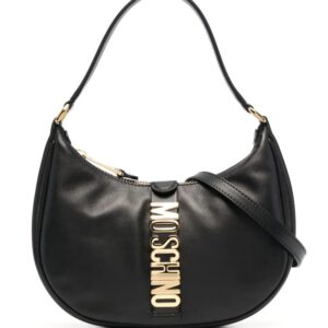 Moschino  logo plaque shoulder bag
