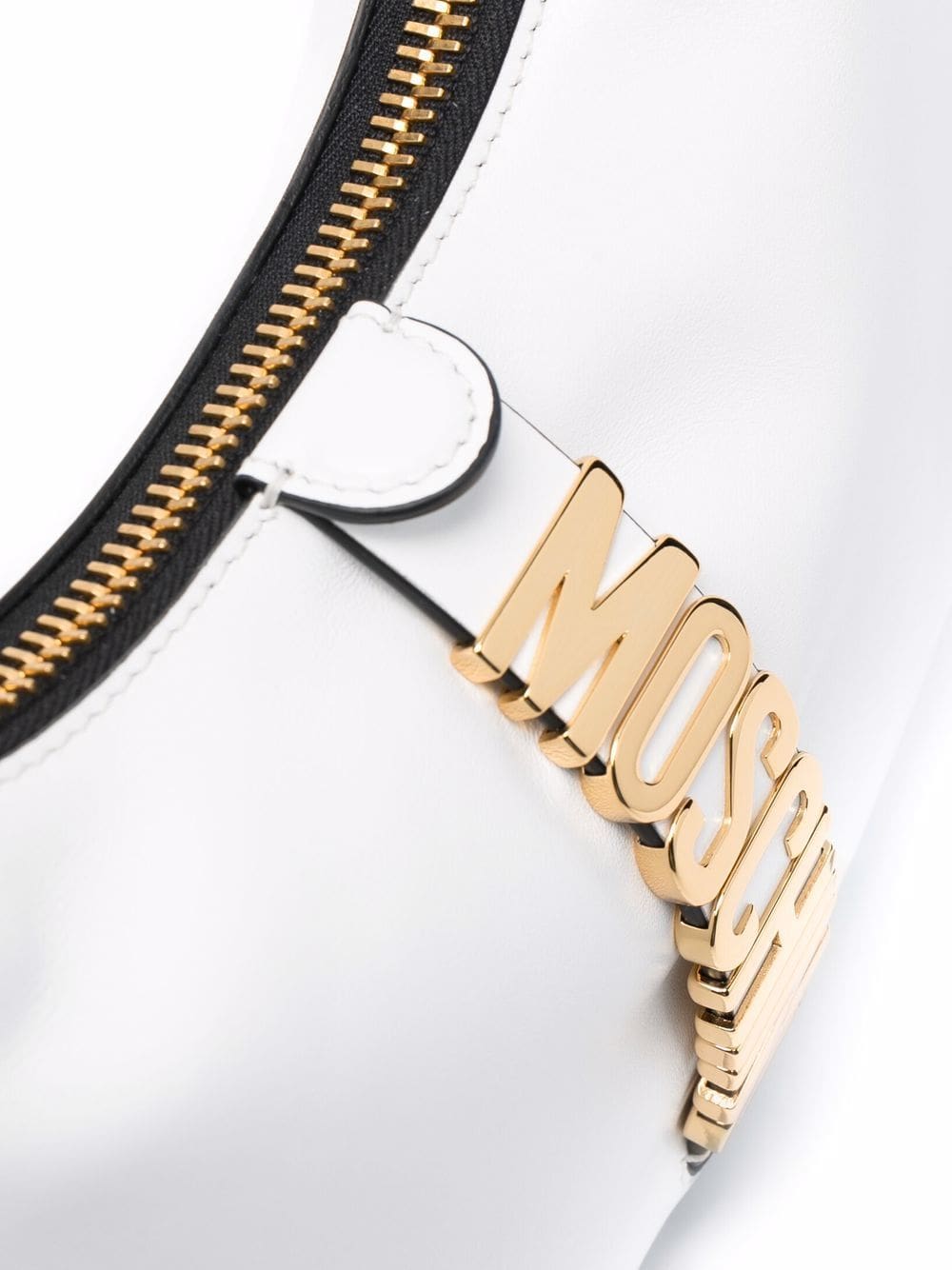 Moschino logo plaque shoulder bag - Image 4