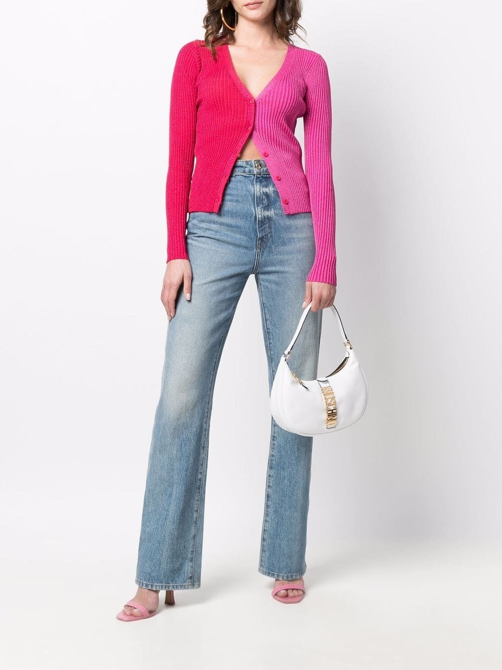 Moschino logo plaque shoulder bag - Image 2