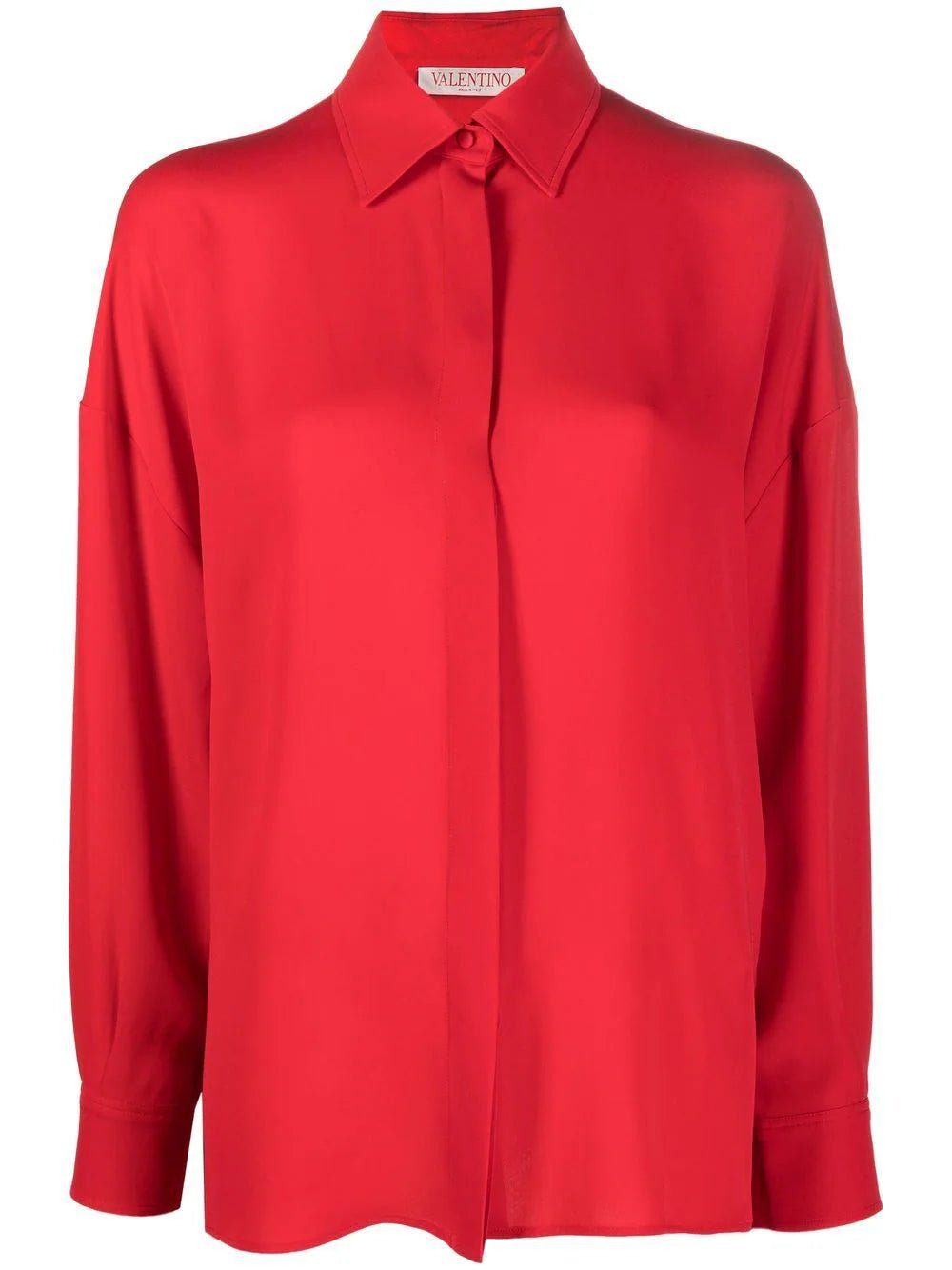 Valentino Garavani high-low panel shirt