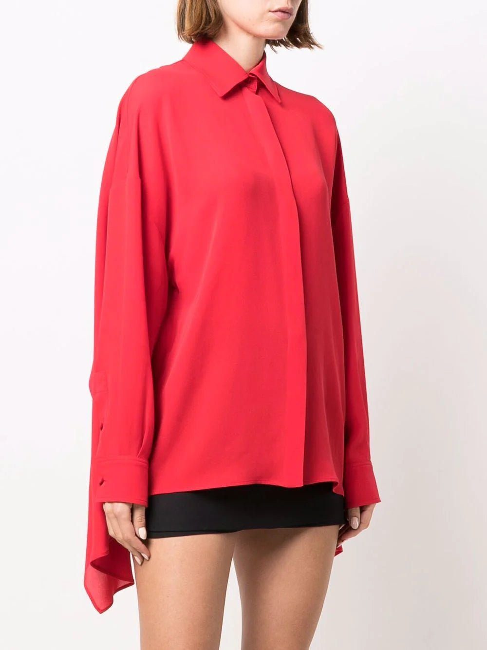 Valentino Garavani high-low panel shirt - Image 4