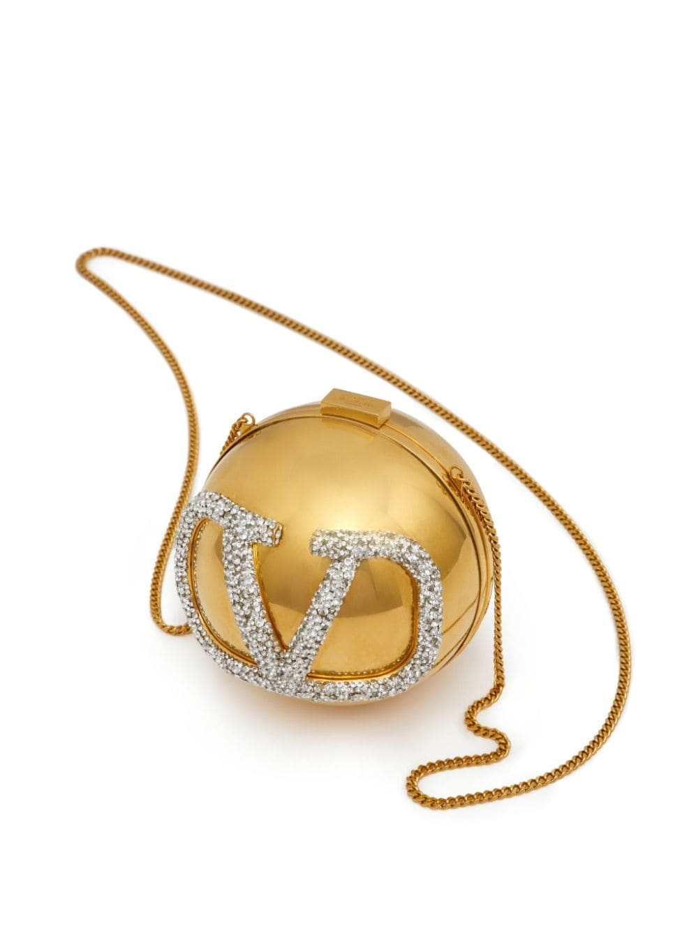 Valentino Garavani crystal-embellished Vlogo clutch - Image 5