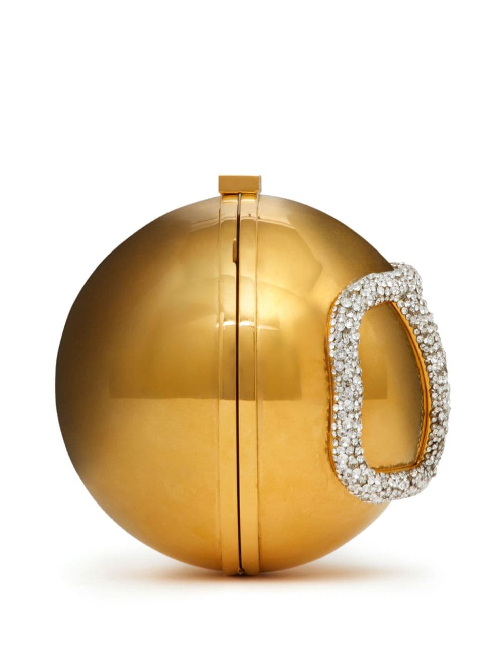 Valentino Garavani crystal-embellished Vlogo clutch - Image 4