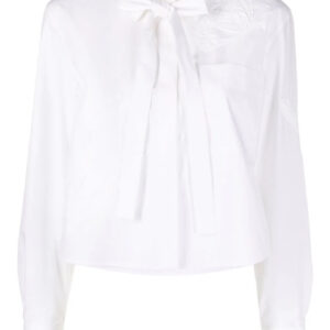 Valentino Garavani  appliqué cropped shirt