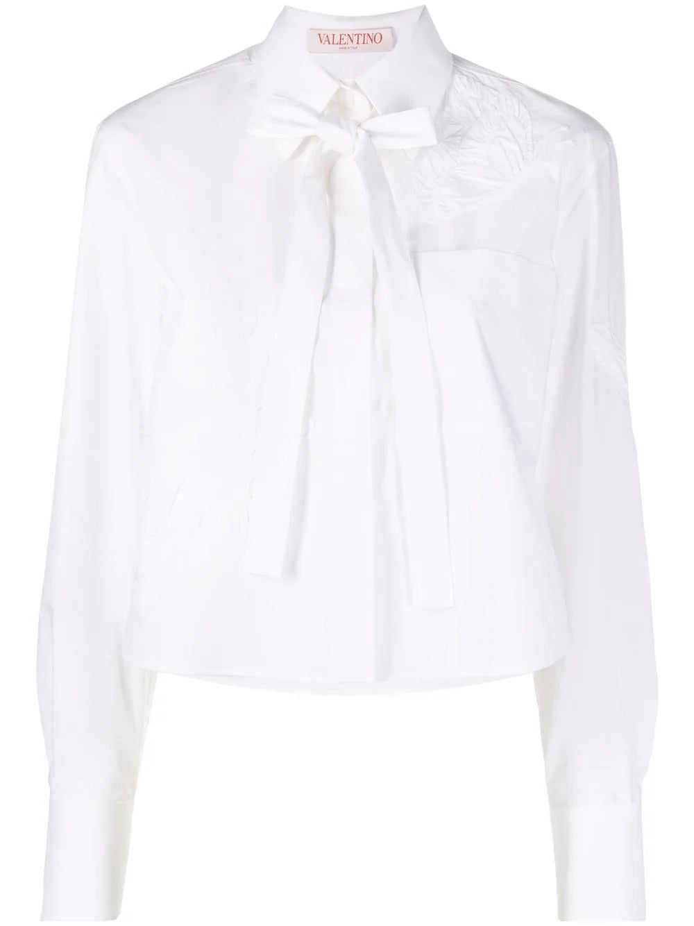 Valentino Garavani appliqué cropped shirt