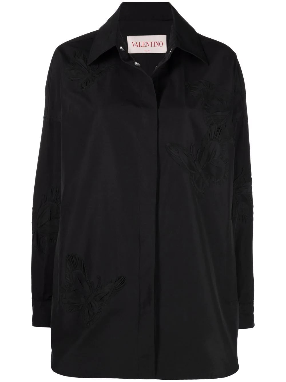 Valentino Garavani embroidered butterfly shirt
