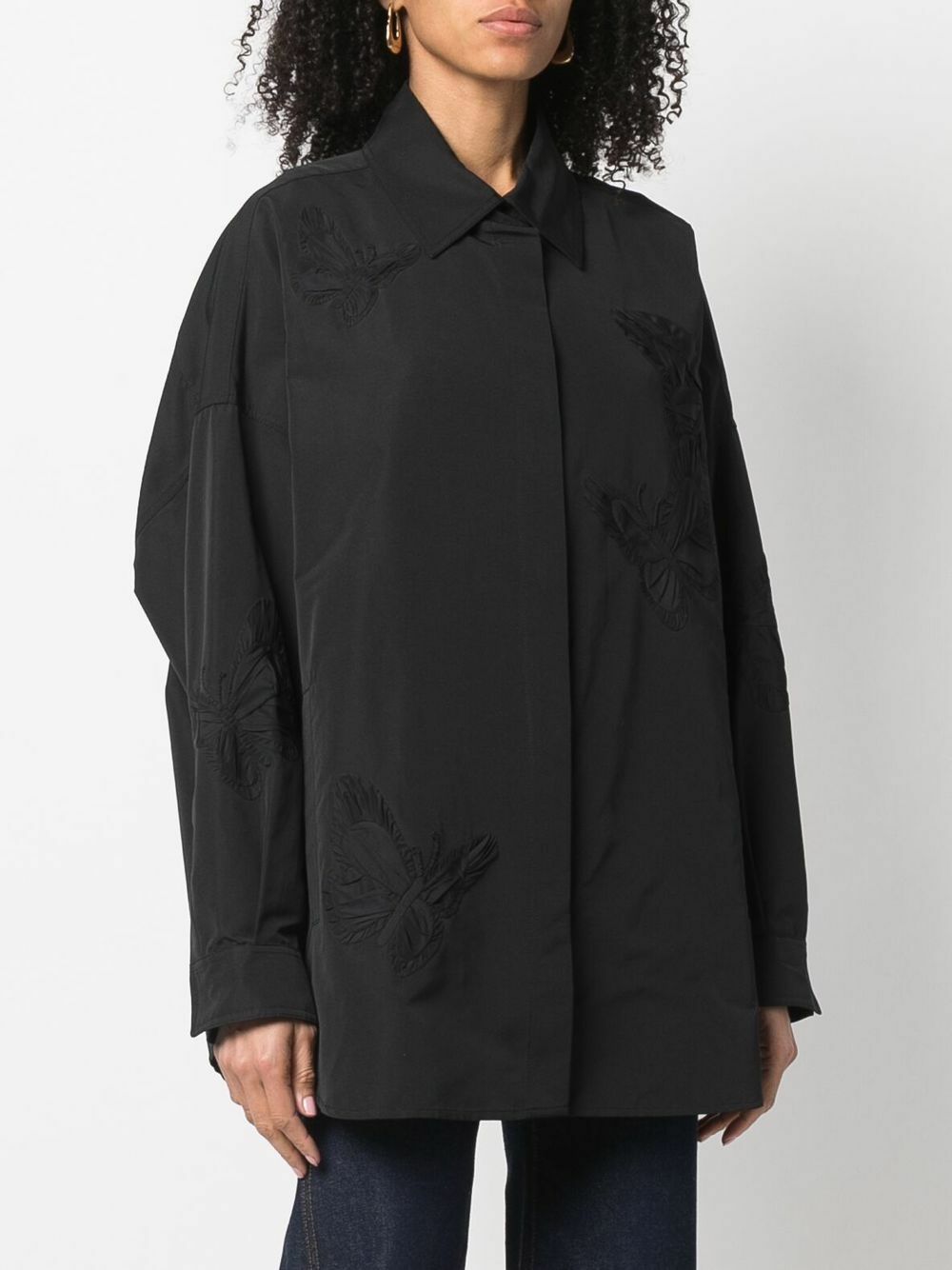 Valentino Garavani embroidered butterfly shirt - Image 3