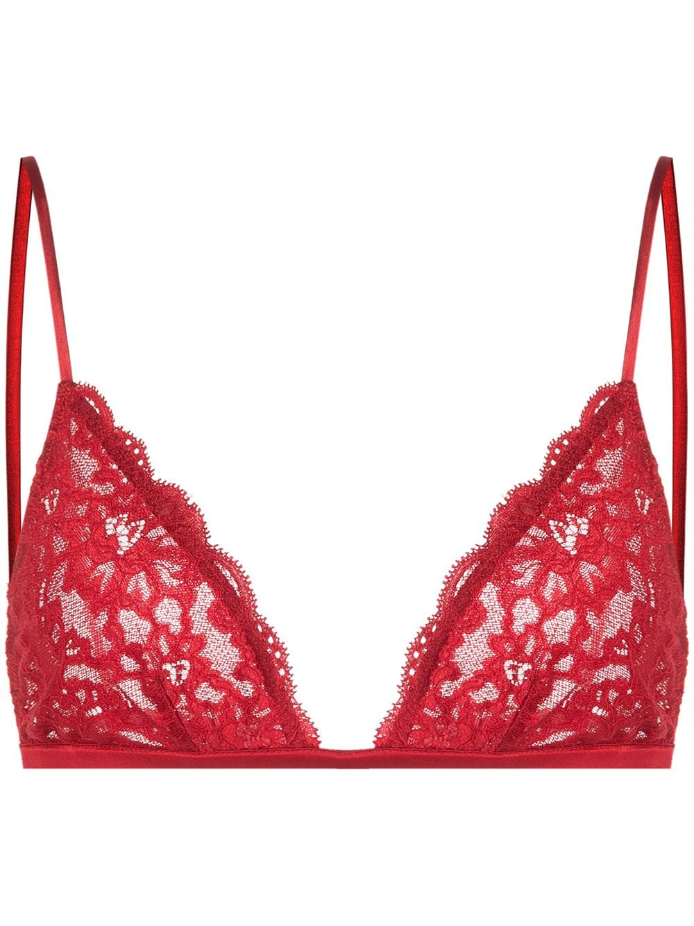Fleur Du Mal charlotte-lace triangle bra