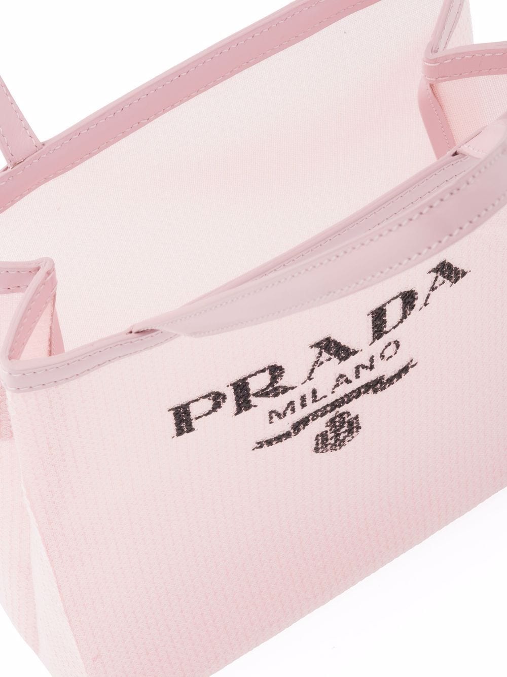 Prada logo-print sequin-embellished mini bag - Image 5
