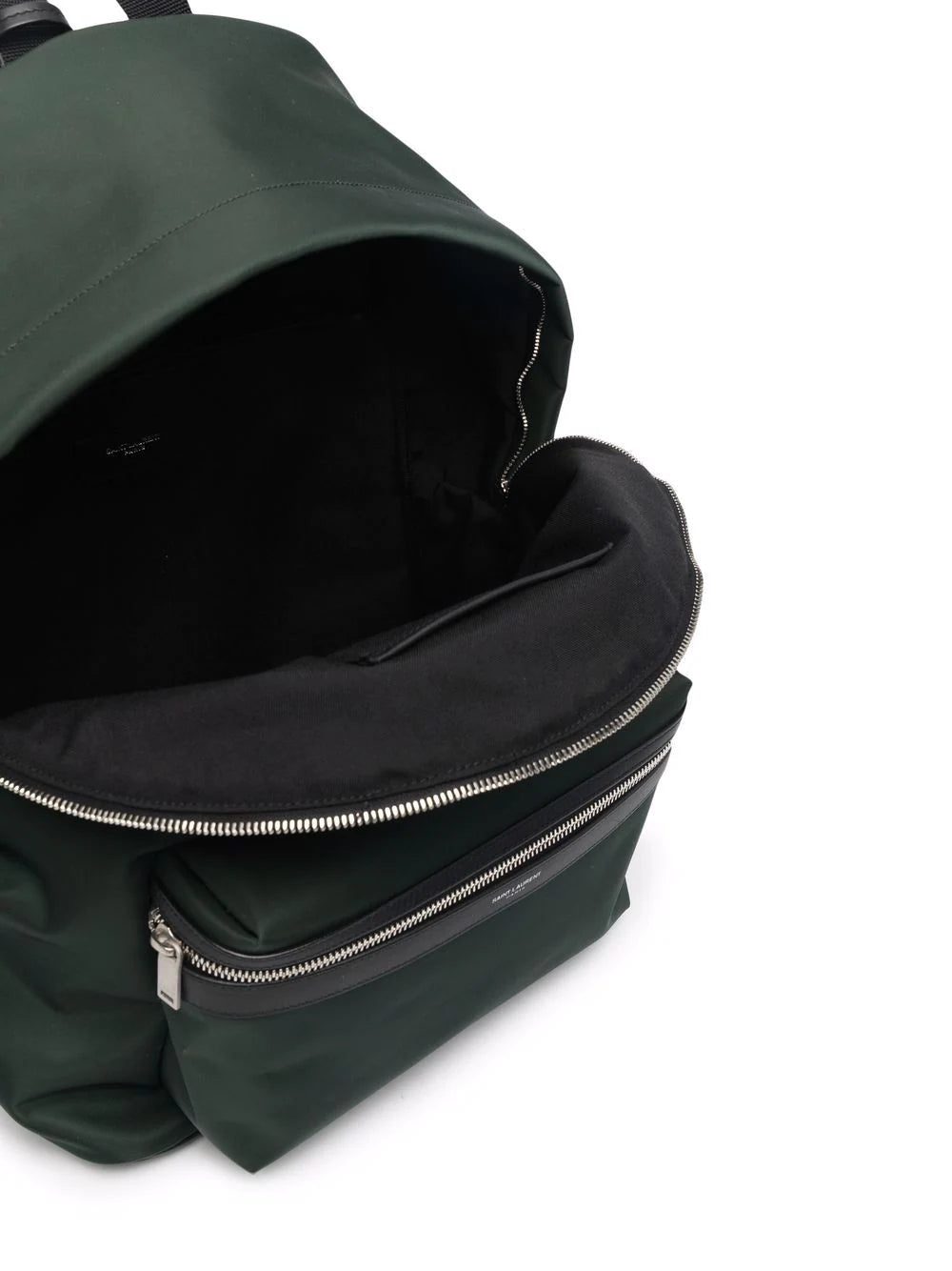 Saint Laurent City leather-trim backpack - Image 4