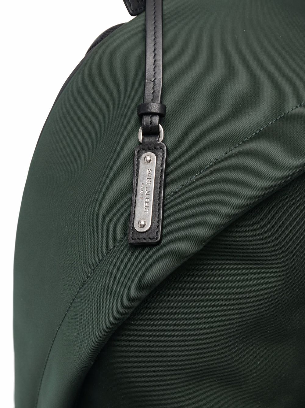 Saint Laurent City leather-trim backpack - Image 3