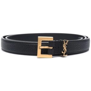 Saint Laurent  monogram square-buckle belt