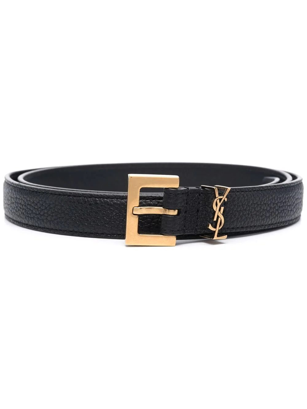 Saint Laurent monogram square-buckle belt