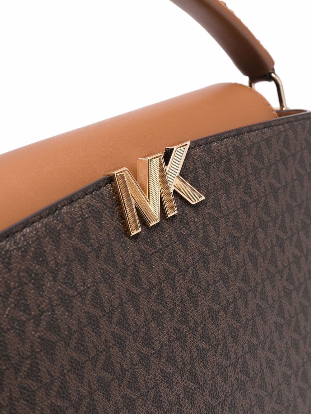 Michael Kors Karlie medium logo satchel - Image 5