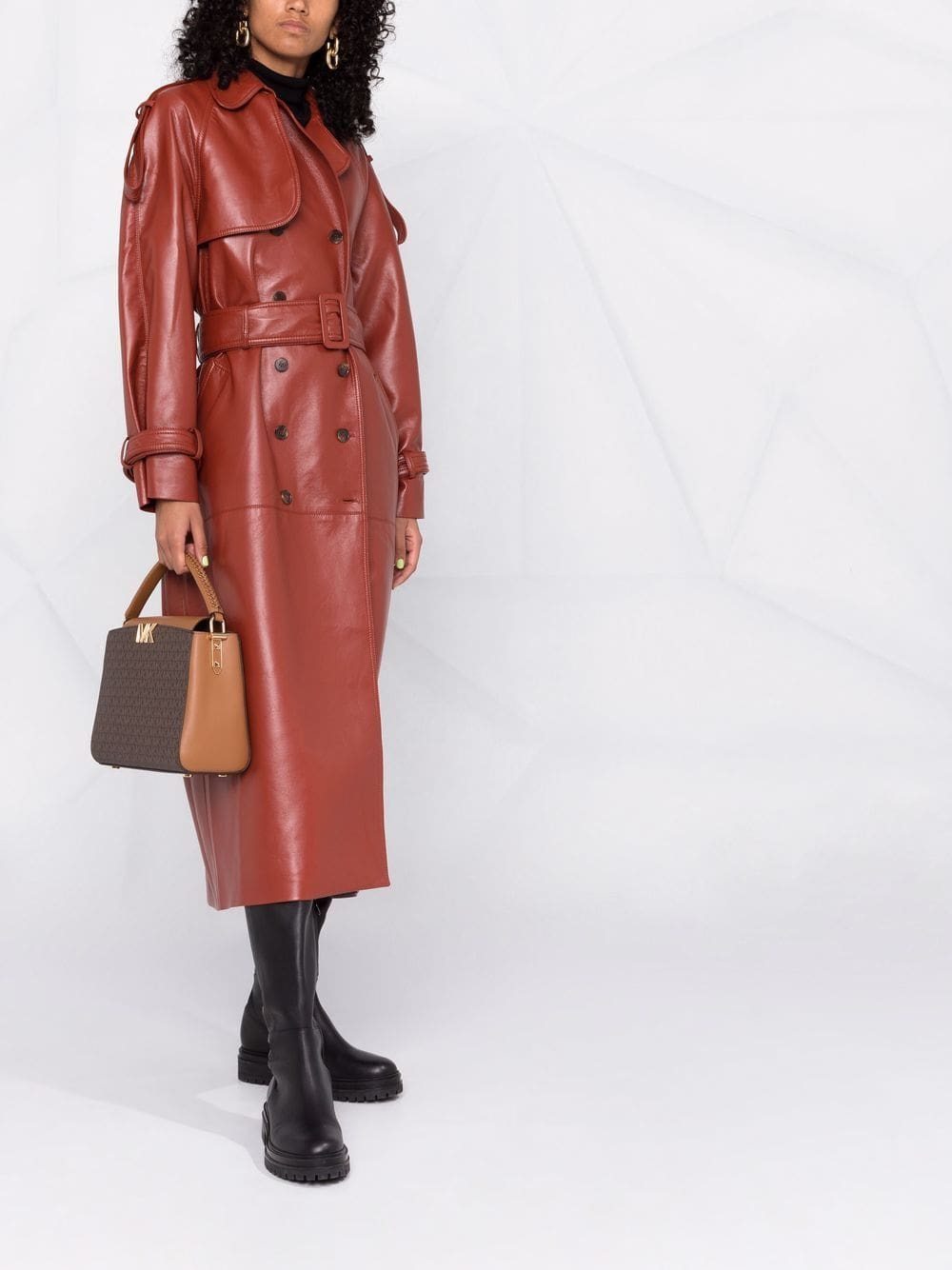 Michael Kors Karlie medium logo satchel - Image 2