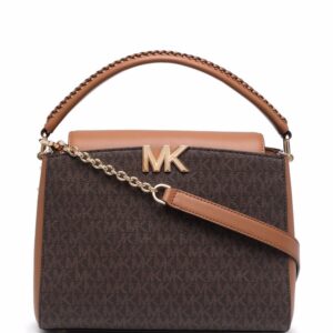 Michael Kors Karlie medium logo satchel